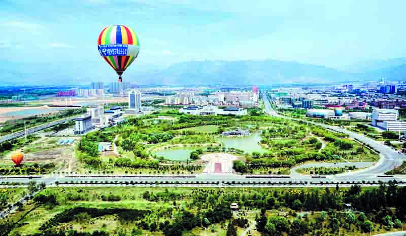 开放、富裕、和谐、美丽的新型工业城市石嘴山